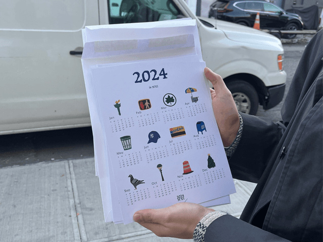 NYC 2024 Calendar coverImage